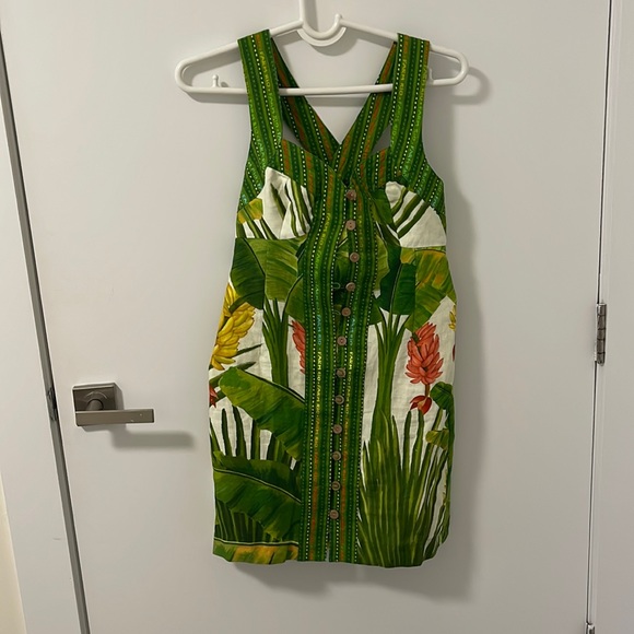 FARM RIO Fresh Forest Scarf Mini Dress - Picture 5 of 10